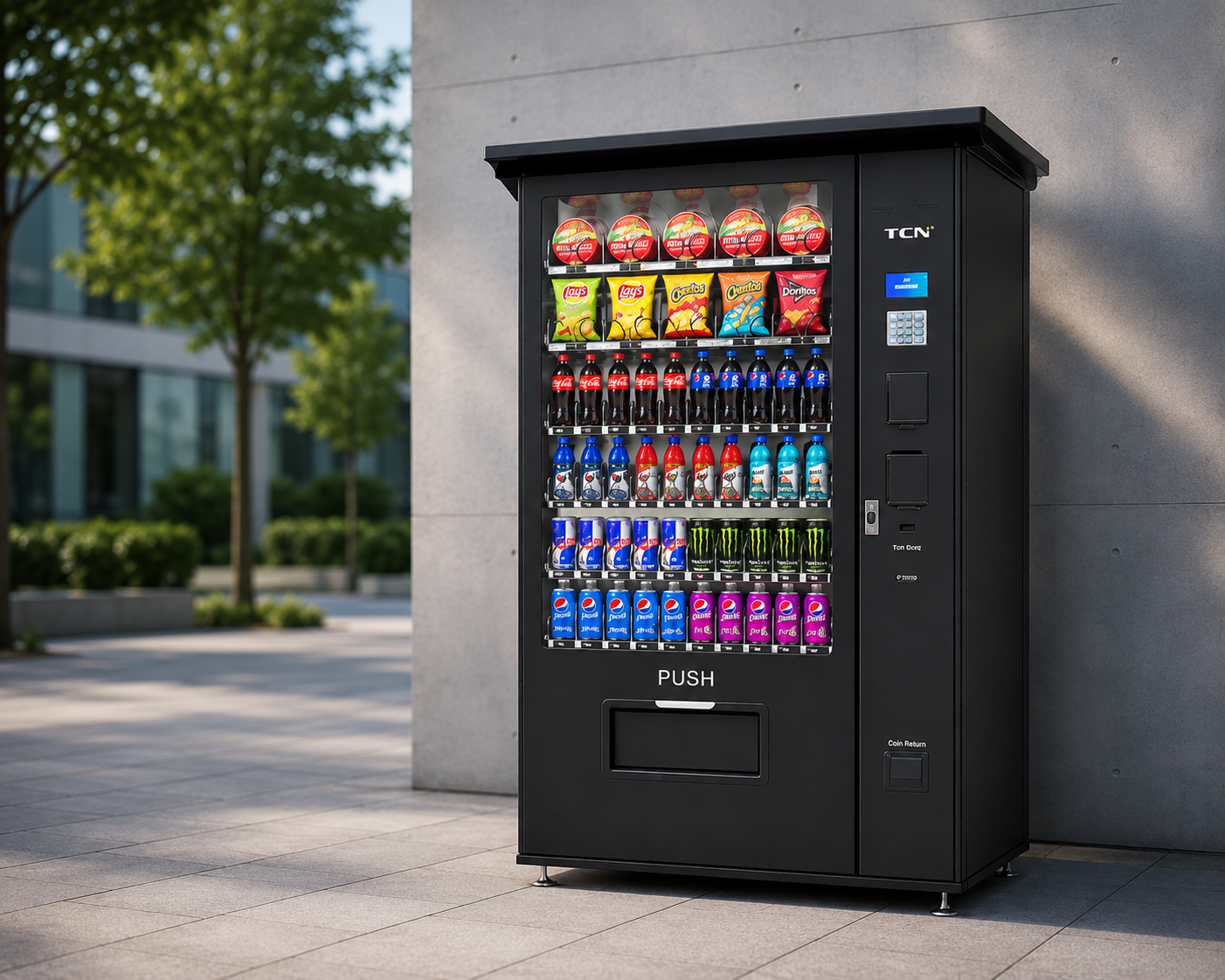 Wettergeschützte Automaten für jeden Standort