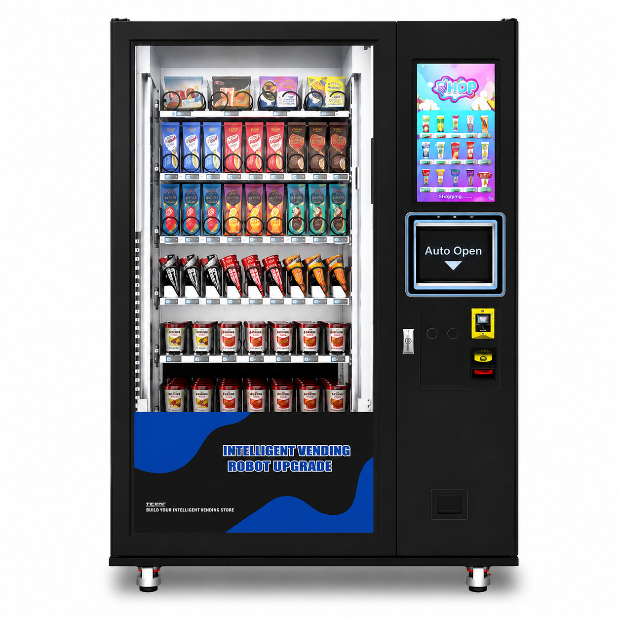 Tiefgekühlte Automaten für Eis und Frozen Food